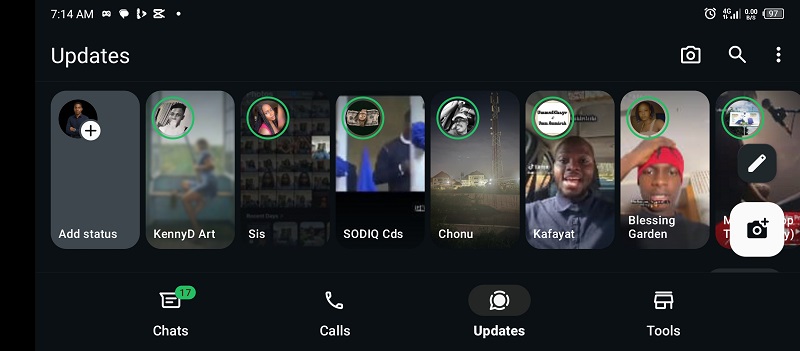 A screenshot of Victor's whatsapp status, teaching viewers on how to sell on whatsapp in nigeria
